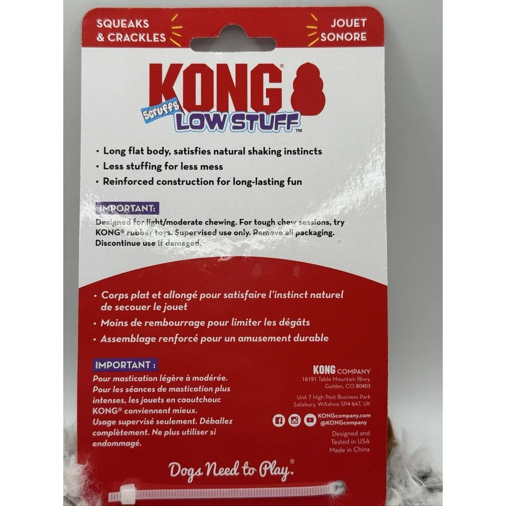 Kong scruffs low